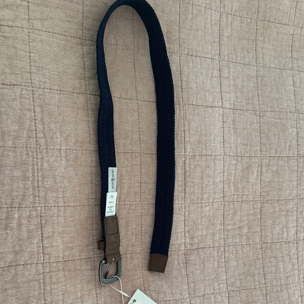 Navy Blue Woven Boy’s Belt